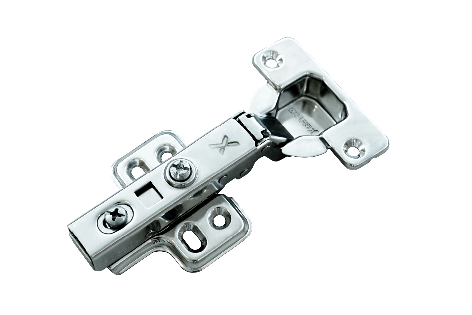 Bản lề Capella SUS304 toàn phần GrandX XC.S304A2 – hình 3