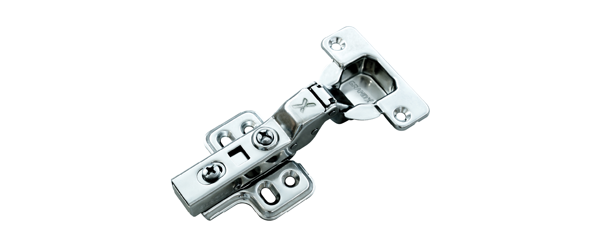 Bản lề Capella SUS304 toàn phần GrandX XC.S304B2 ảnh 2