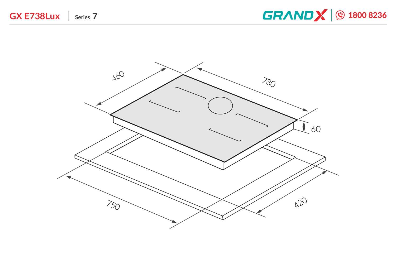 Đánh giá Bếp điện từ GrandX GX E738LUX