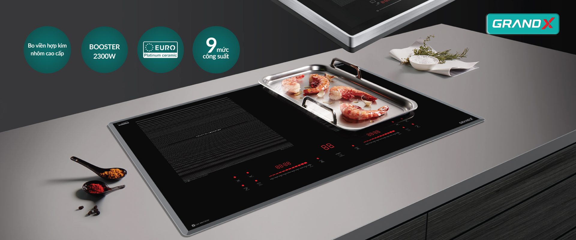 Đánh giá Bếp từ GrandX GX IH658SE