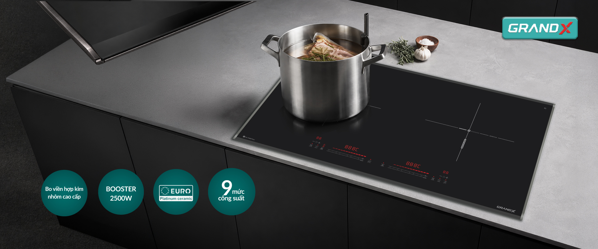 Đánh giá Bếp từ GrandX GX IP699Titan