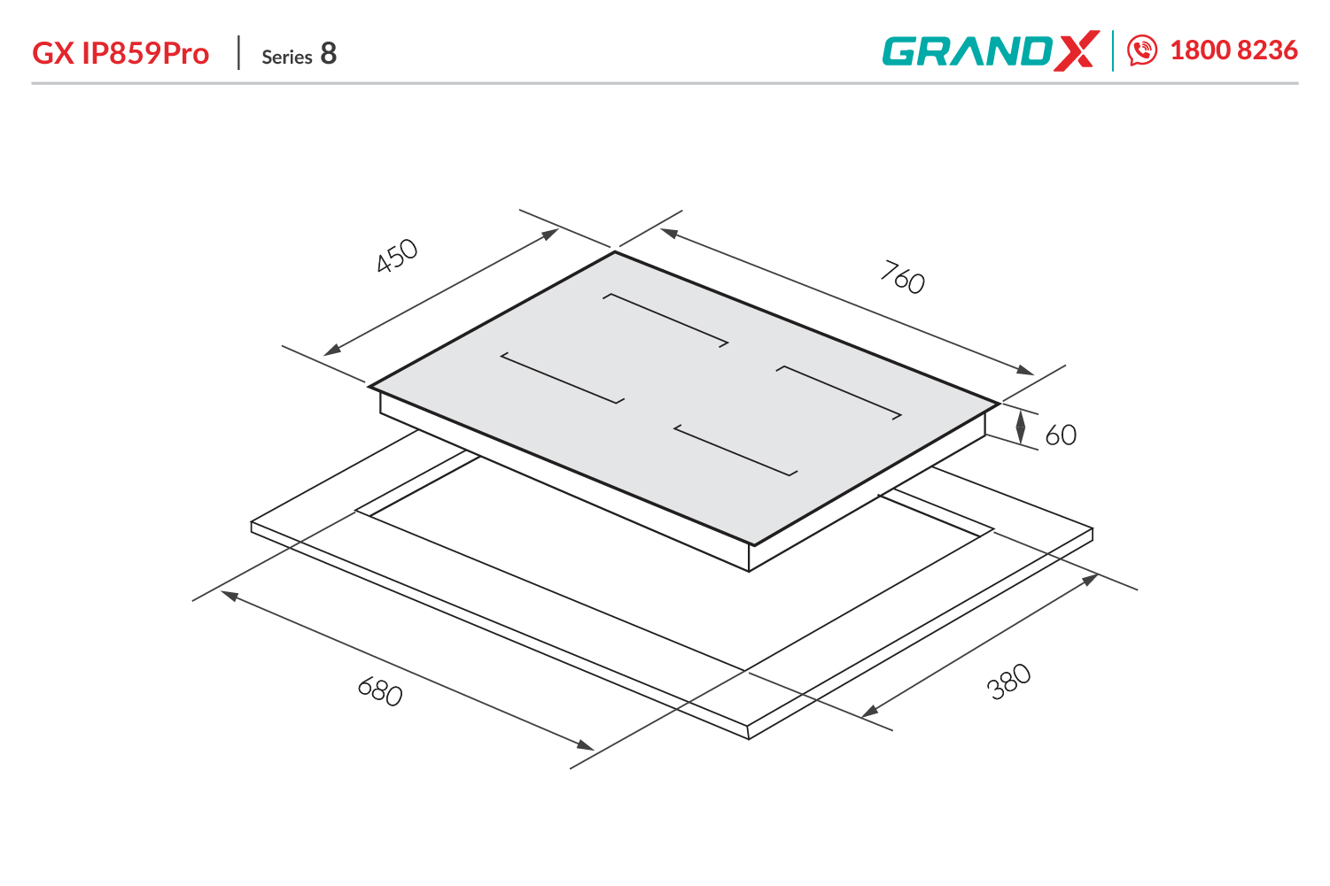 Đánh giá Bếp từ GrandX GX IP859Pro