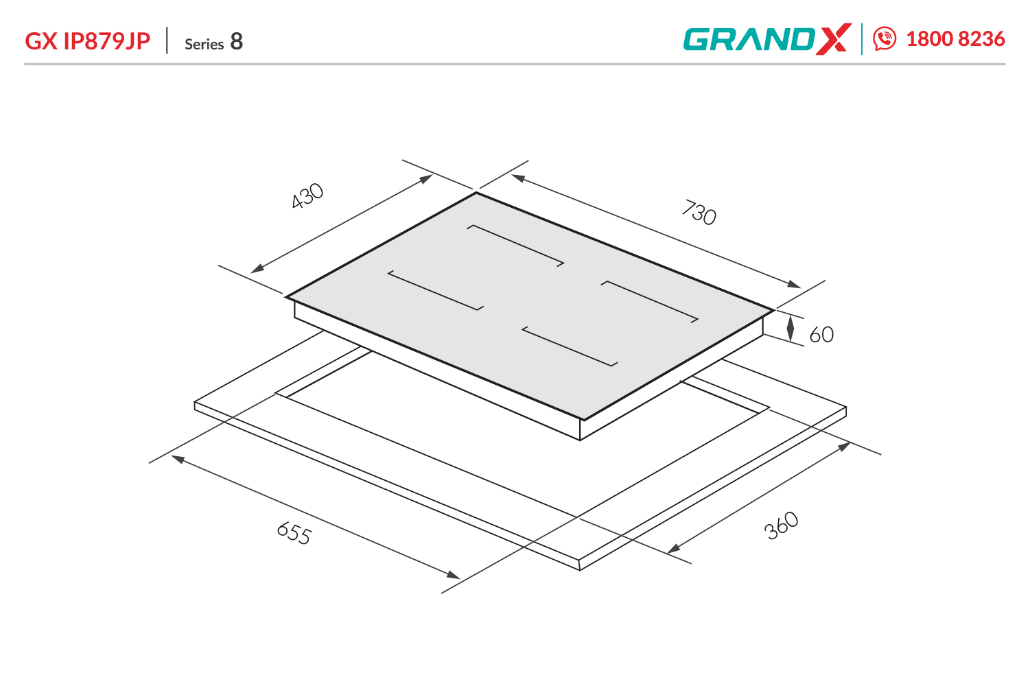 Đánh giá Bếp từ GrandX GX IP879JP