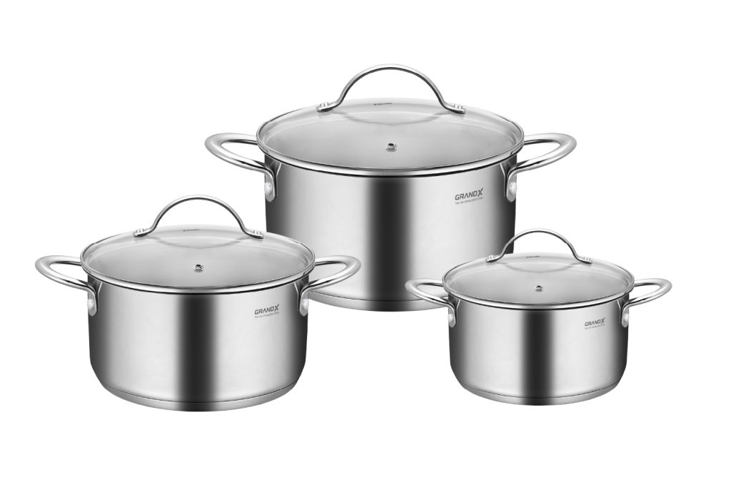 Bộ nồi cao cấp GrandX GX602 Nora