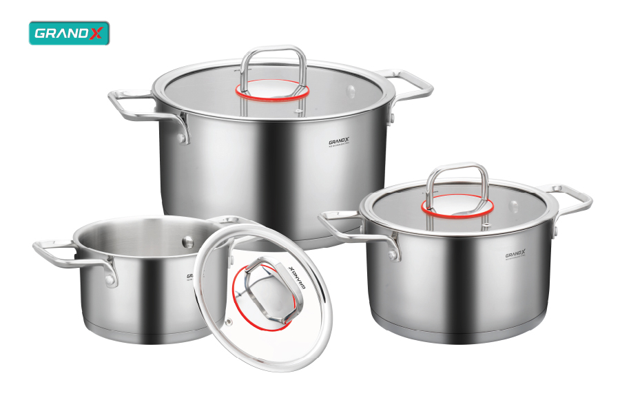 Đánh giá Bộ nồi cao cấp GrandX GX603 nova