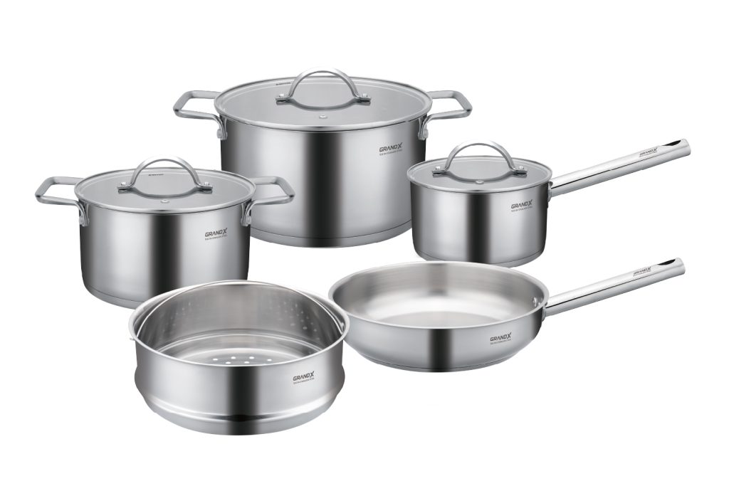 Bộ nồi chảo cao cấp GrandX GX608 Sofia