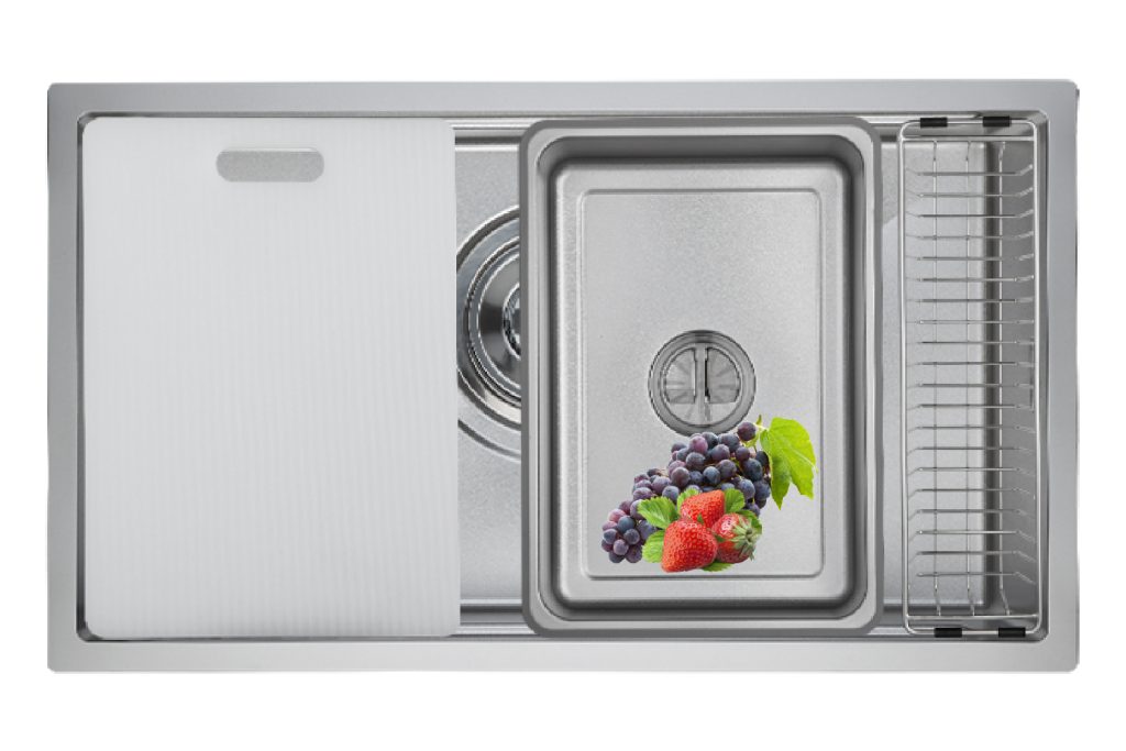 Chậu rửa bát GrandX GX6845V volcano