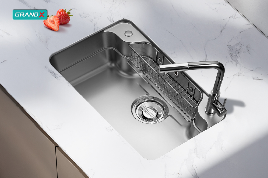 Chậu rửa bát GrandX GX7548JP hikari – hình 4