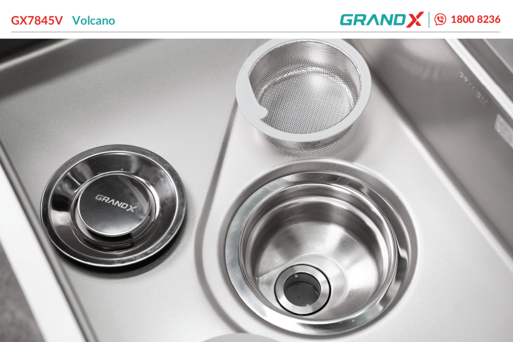 Chậu rửa bát GrandX GX7845V volcano – hình 5