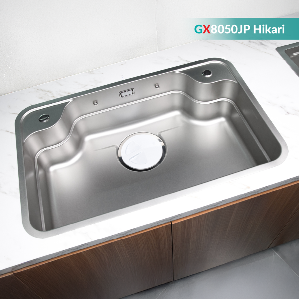 Đánh giá Chậu rửa bát GrandX GX8050JP hikari