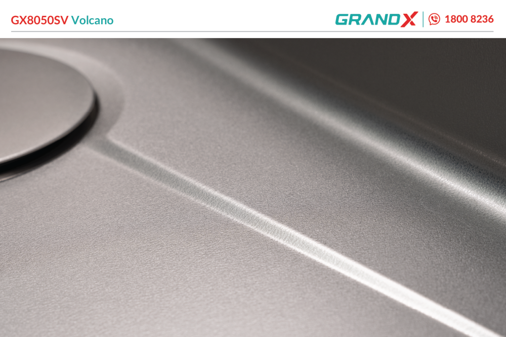 Chậu rửa bát GrandX GX8050SV volcano – hình 6