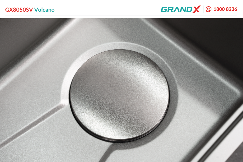 Chậu rửa bát GrandX GX8050SV volcano ảnh 8