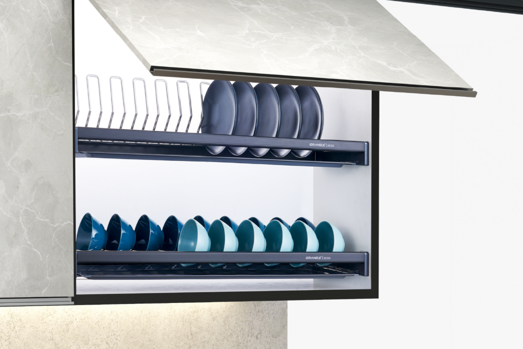 Đánh giá Giá bát đĩa cố định nan Oval SUS304 GrandX XF.90M1