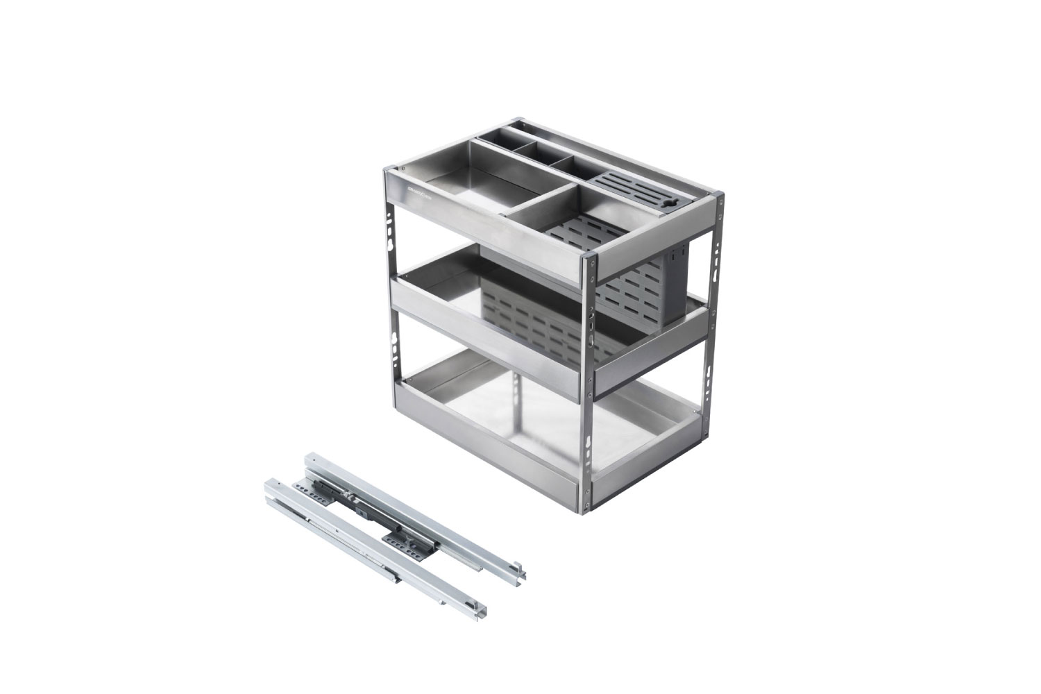 Đánh giá Gía đựng chai lọ, gia vị, dao thớt GrandX XK.B25S