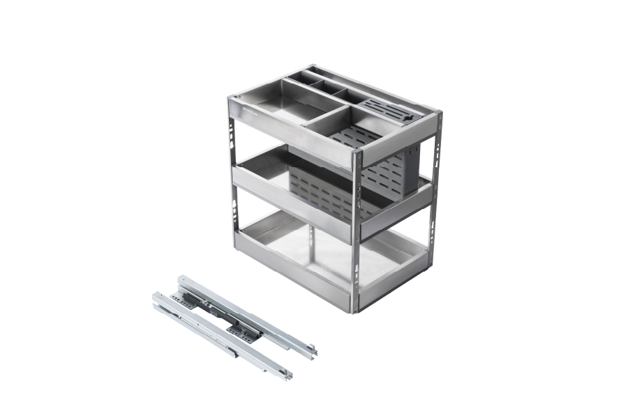 Gía đựng chai lọ, gia vị, dao thớt GrandX XK.B30S – hình 4