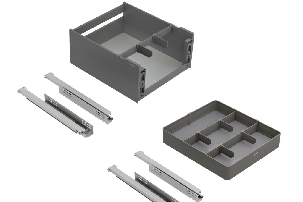 Giá gia vị GrandX 3 tầng độc lập Titanium XS.40MT