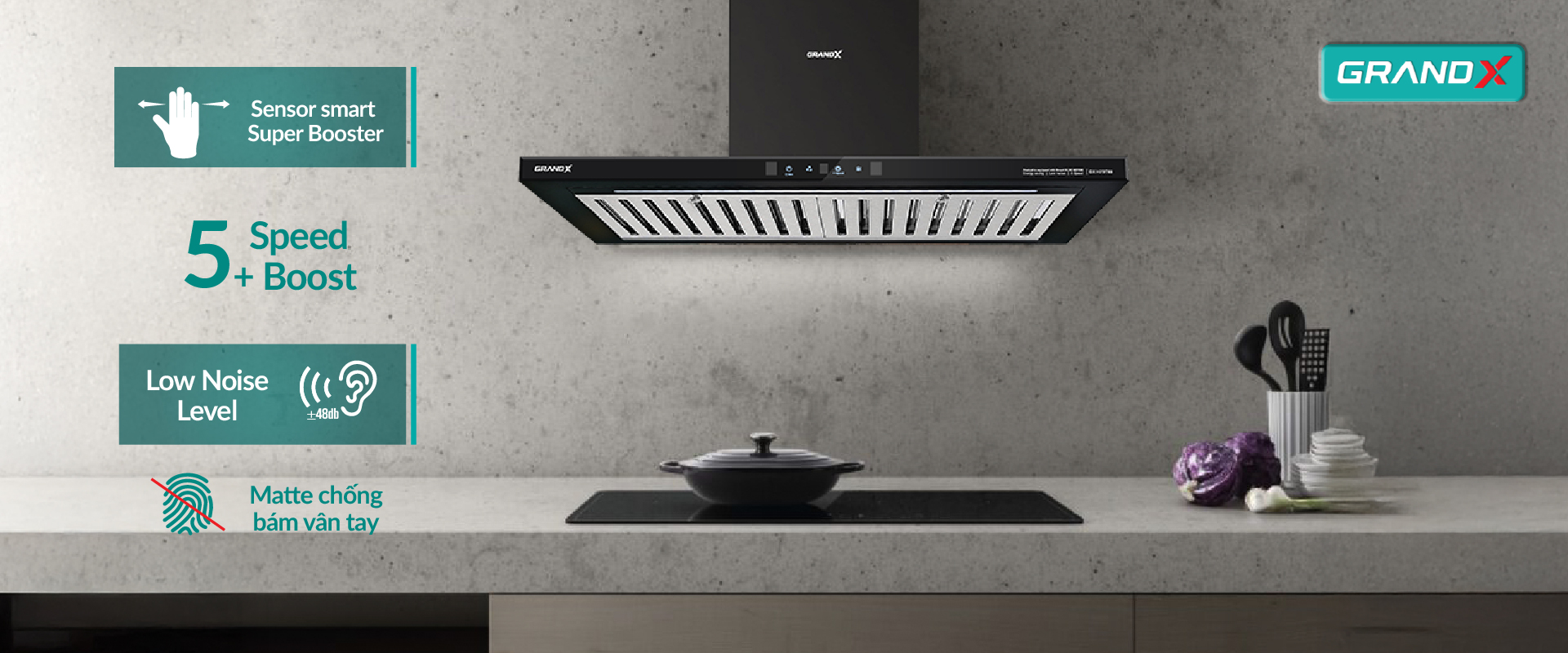 Hút mùi GrandX GX H70T65 – hình 3