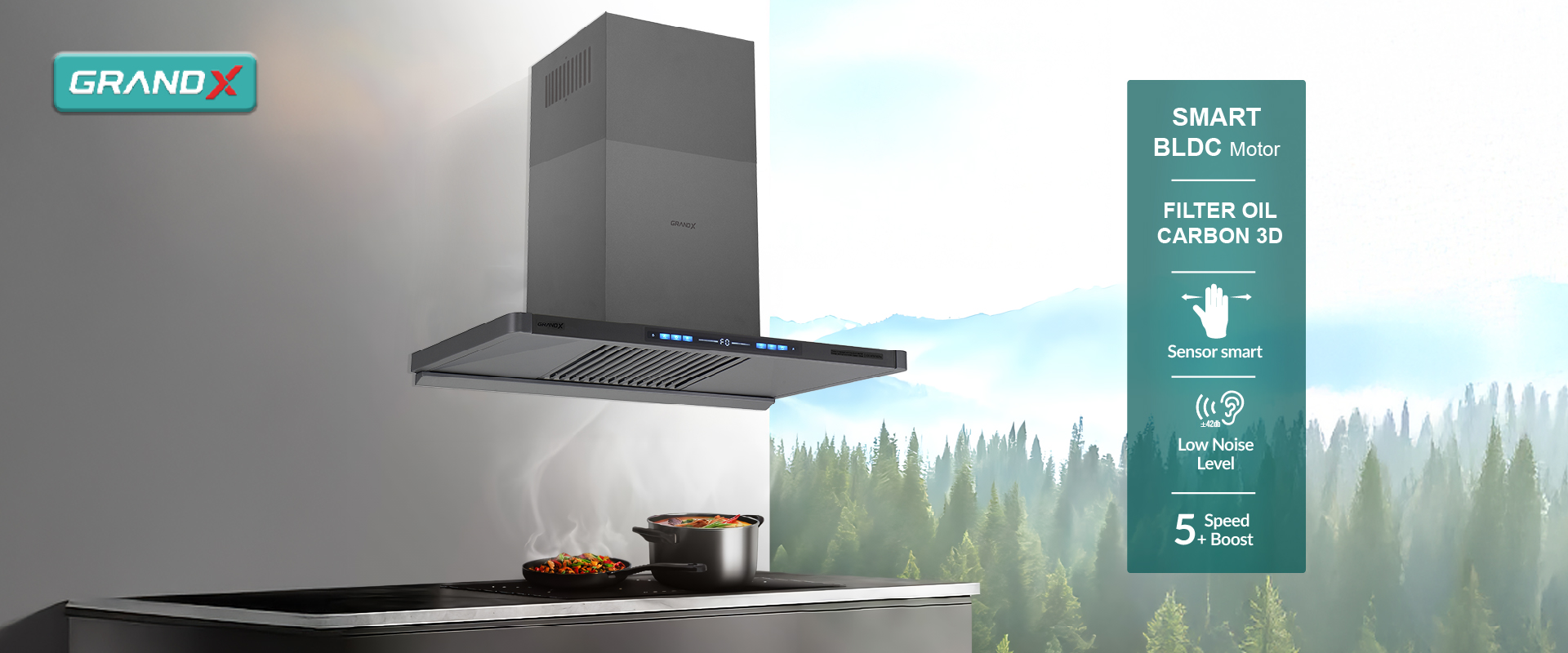 Đánh giá Hút mùi GrandX GX H70T82Pro