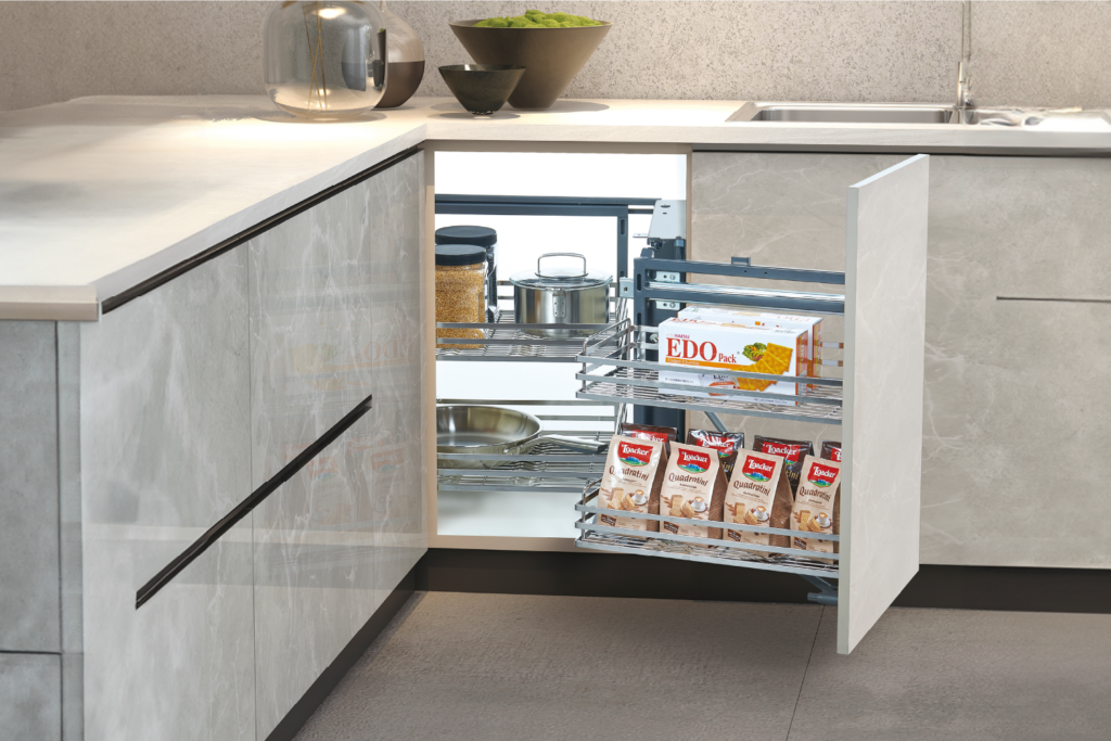 Kệ góc liên hoàn – nan dẹt SUS304 GrandX XMC.45S1 (l/r)