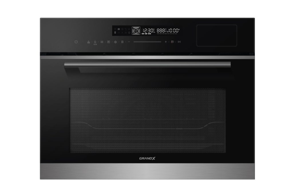 Lò nướng âm tủ tích hợp lò hấp, lò vi sóng và nồi chiên không dầu GrandX GX50MOS7