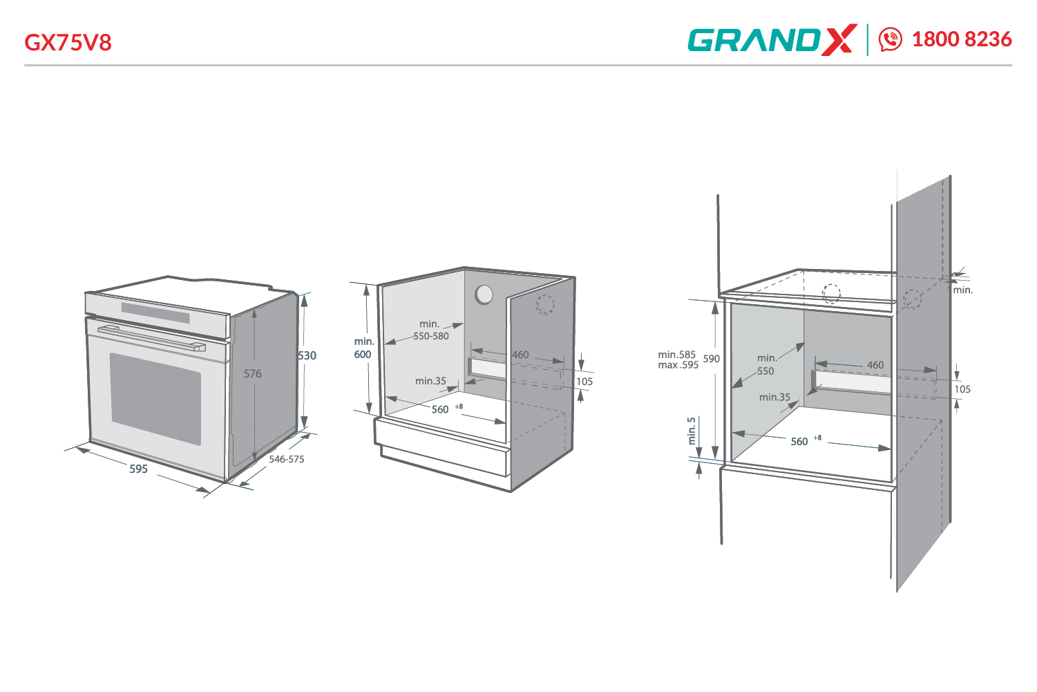 Đánh giá Lò nướng GrandX GX75V8
