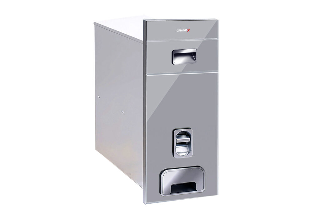 Thùng gạo mặt kính cường lực GrandX XR.G301M