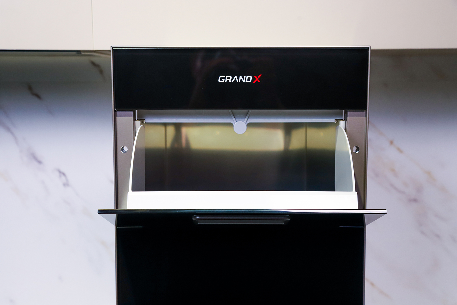 Thùng gạo mặt kính nút nhấn GrandX XR.G302B ảnh 7